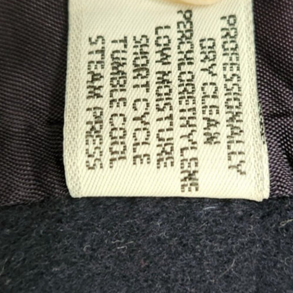 Forecaster of Boston Wool Coat Women Size 6 Navy Long Peacoat Double Breasted - Picture 12 of 16